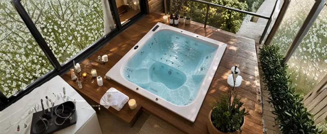 Spa Oceanos, imagem ambientada